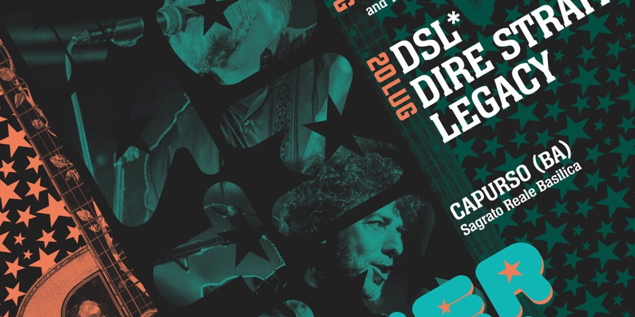 XXII edizione di  Multiculturita Summer Festival a Capurso , esclusiva regionale  Max Gazzè, Russell Crowe e i Dire Straits Legacy