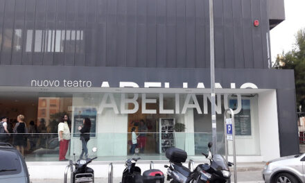 “L’ora della mosca”al Teatro Abeliano di Bari attore e regista Augusto Zucchi.