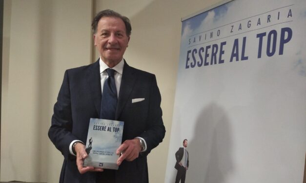 Il 7 marzo Savino Zagaria presenta alla libreria Mondadori di Bari il suo libro “Essere al Top”
