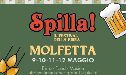 Spilla Festival 2024 a Molfetta  dal 9 al 12 maggio, ospite speciale il comico youtuber Daniele Condotta.