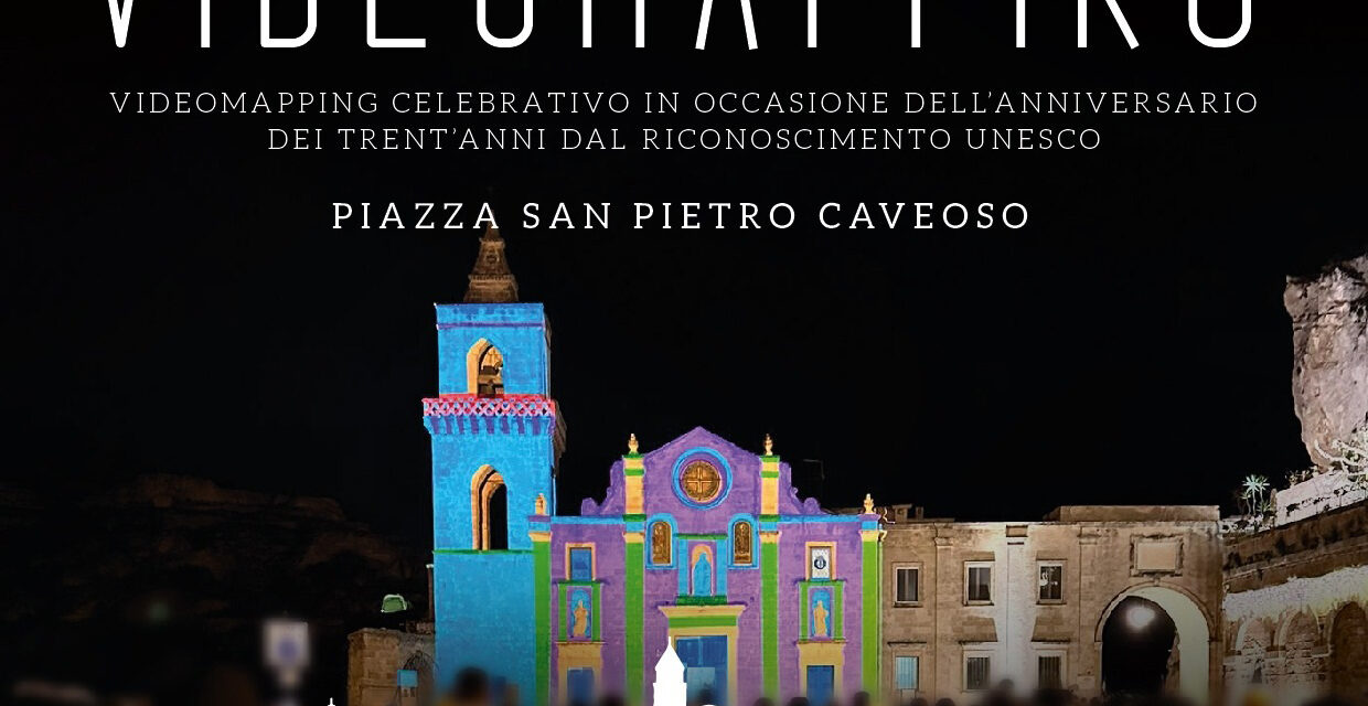 Per il 30° anniversario Unesco, Alexis Arts porta in scena a Matera tre appuntamenti con la magia del videomapping