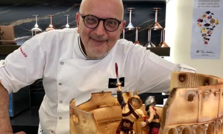 Il pastry chef Pino Ladisa il 4 dicembre presenta le sue sculture di cioccolato e i dolci di Natale
