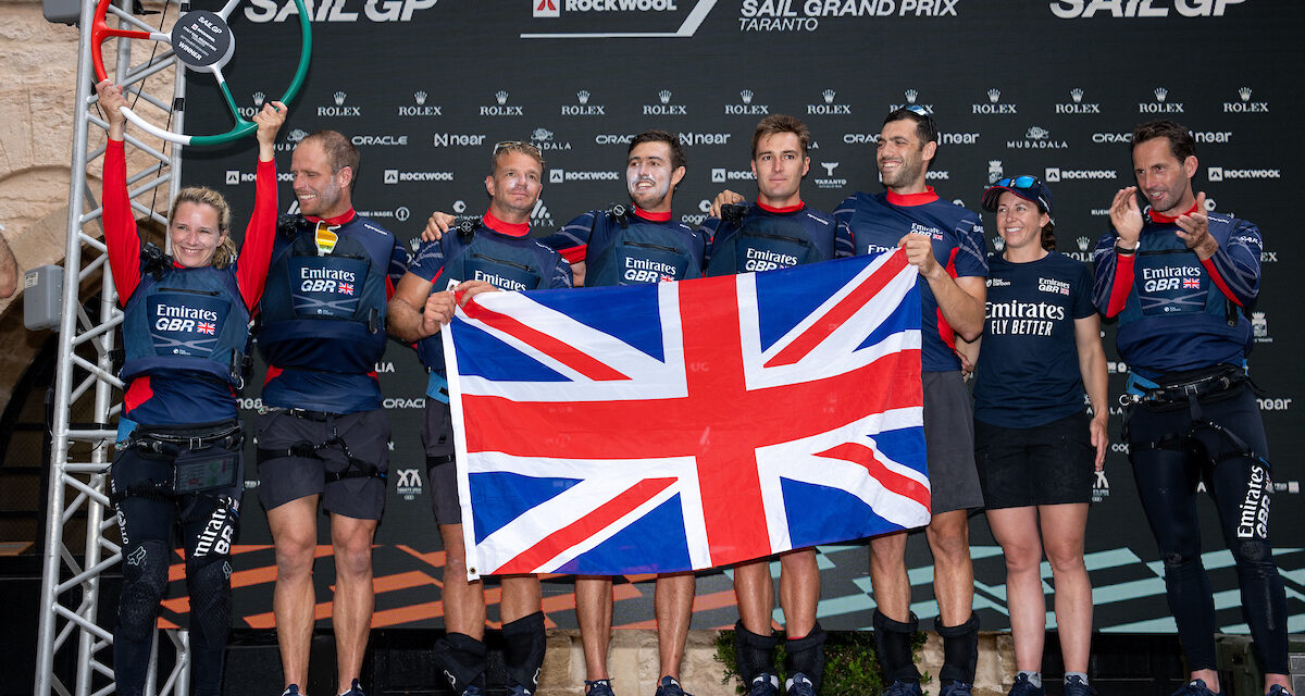 Emirates Great Britain secure back to back wins for the European leg of SailGP (eng.)