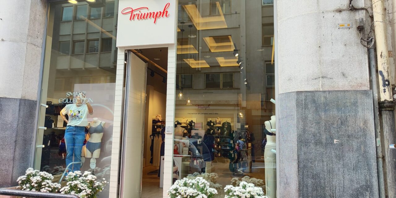 Triumph Lingerie. Inaugurato con un fashion opening party il primo monomarca del Sud Italia a Bari
