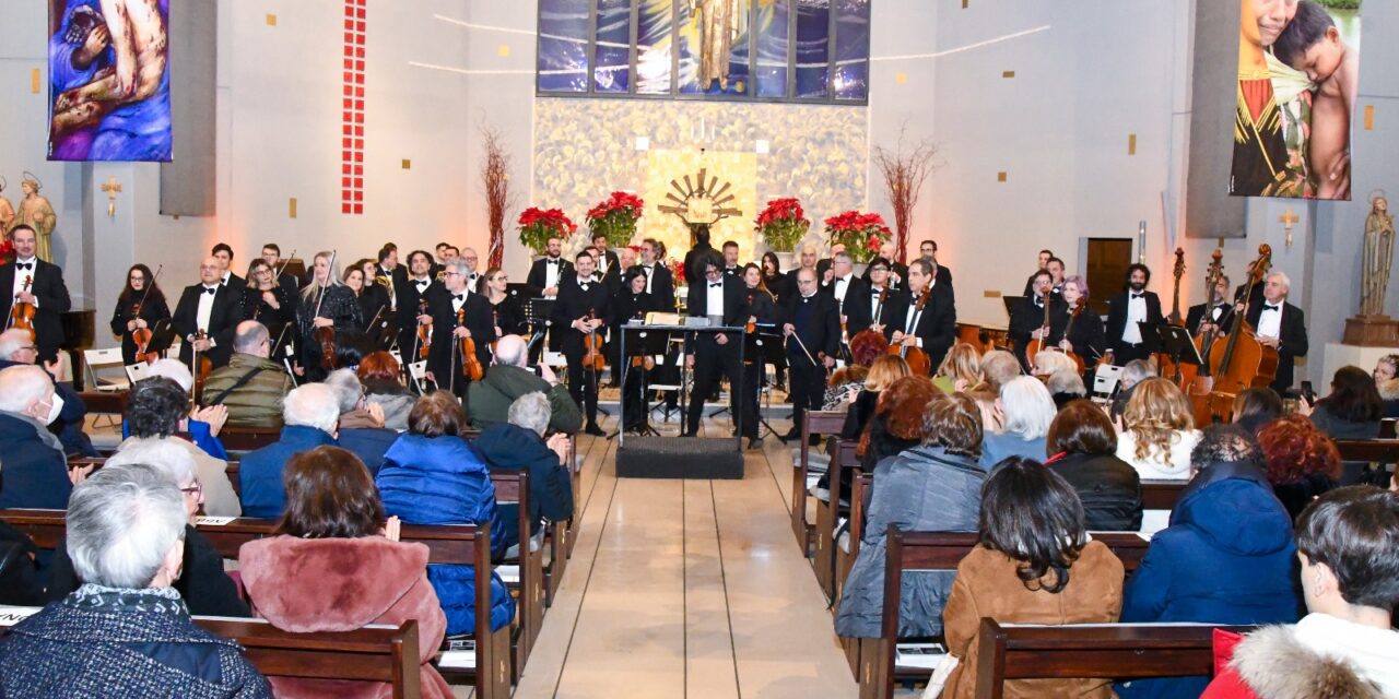 L’orchestra della Magna Grecia incanta il pubblico di Molfetta nella Parrocchia San Pio X