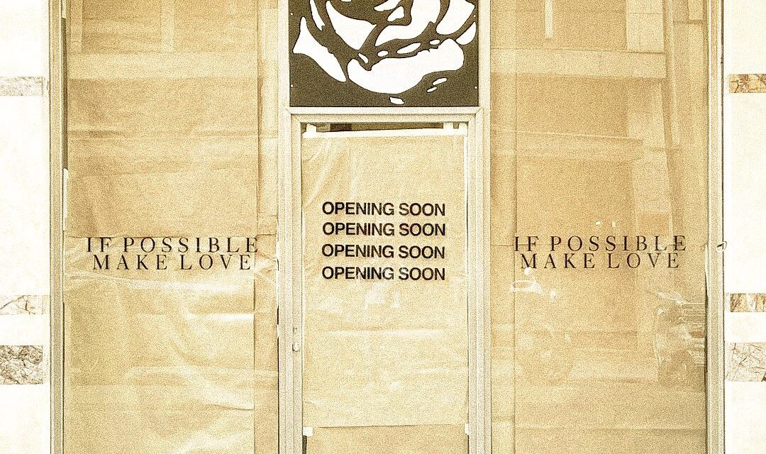 A Bari il Temporary Store del brand di Michele Armenise “If Possible Make Love”