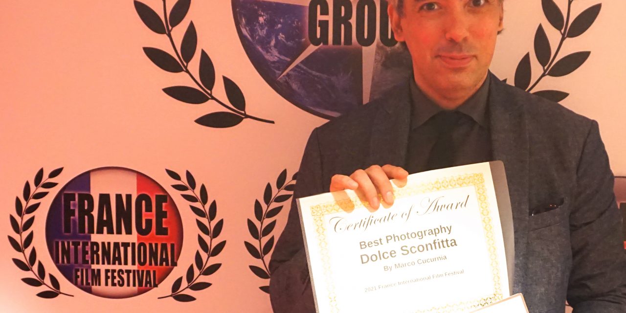 Marco Cucurnia premiato con la miglior opera fotografica al France International Film Festival con “Dolce  sconfitta”