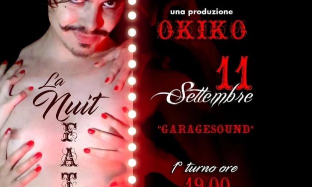 Okiko The Drama Company in “La Nuit Fatale” oggi al Garagesound di Bari