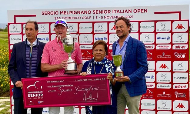 James Kingston vince il Sergio Melpignano Senior Italian Open