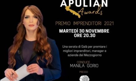 Il 30 novembre a Bari la prima edizione di “Apulian Awards” – Premio Imprenditori 2021