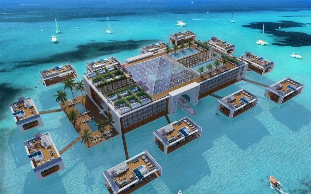 Kempinski Floating Palace. A Dubai l’hotel è galleggiante