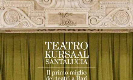 Domani si presenta “Teatro Kursaal Santalucia – il miglio dei teatri di Bari” (2021- Editori Laterza)
