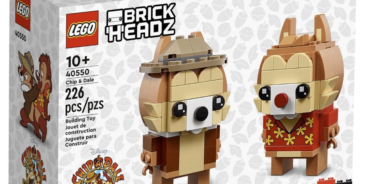 Cip & Ciop Agenti Speciali: LEGO annuncia i BrickHeadz della serie animata