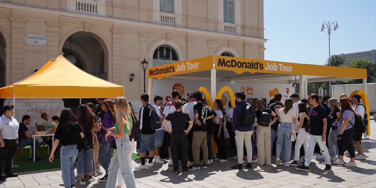 Il McDonald’s Job Tour fa tappa a Bari
