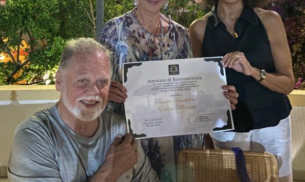 A Helen Mirren e il marito Taylor Hackford la benemerenza di Assocastelli