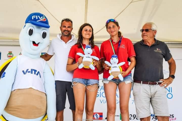 LUDOVICA MONTINARI E MARTINA MAZZEO CAMPIONESSE ITALIANE GIOVANILI IN 29ER