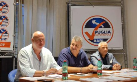 Grande successo per il coordinamento cittadino di Bari di Puglia Favorevole
