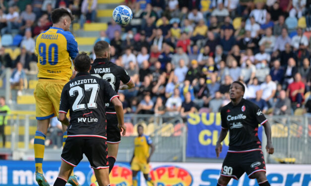 Il Bari rimedia la terza sconfitta di fila allo Stirpe contro il Frosinone (1-0)