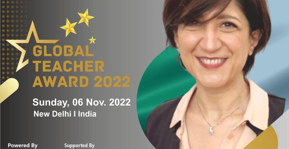 Il Global Teacher Award 2022 va alla professoressa Maria Raspatelli