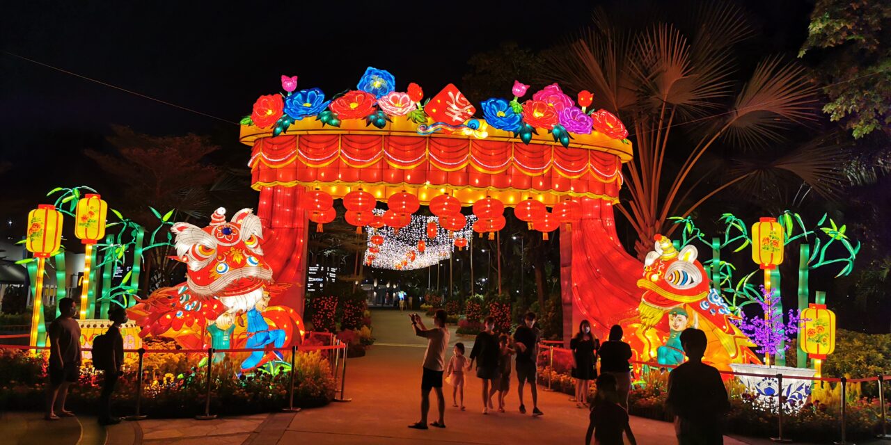 Singapore celebra il Capodanno Cinese