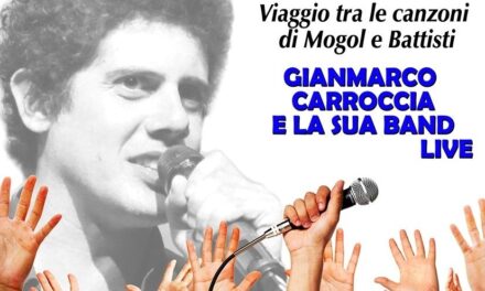 “EMOZIONI”. Il 10 marzo al Norba di Conversano Gianmarco Carroccia canta e racconta Battisti