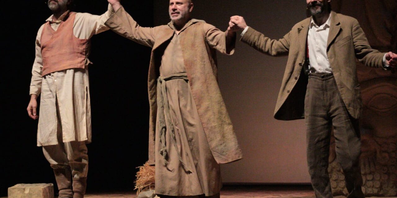 Intenso e poetico Luigi Lo Cascio in Gilgamesh al teatro Comunale di Putignano