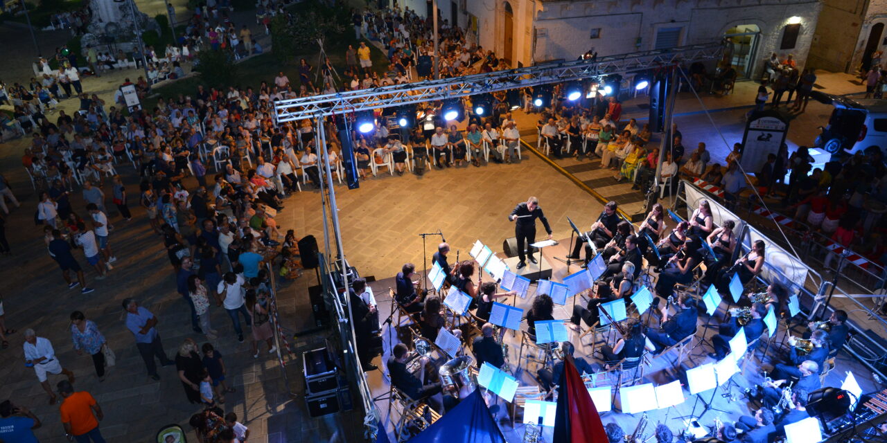 Dal 20 al 23 luglio Cisternino Il Festival Internazionale Bande Musicali “Valle d’Itria”