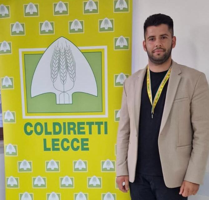 Fausto Puce il nuovo delegato di Coldiretti Giovani Impresa Lecce
