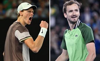 Sinner-Medvedev, finale Australian Open 2024 in diretta: si va al quinto set