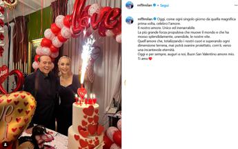 Marta Fascina ricorda Berlusconi per San Valentino: “Nostro amore non svanirà mai”