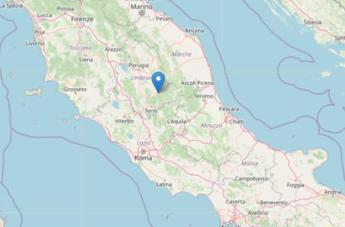 Terremoto in provincia di Perugia, la scossa di magnitudo 3.5