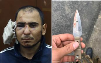 Attacco Mosca, all’asta il coltello usato per tagliare l’orecchioa presunto attentatore