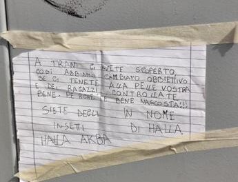Nuovo allarme bomba in Puglia, biglietto davanti a ingresso scuola Andria